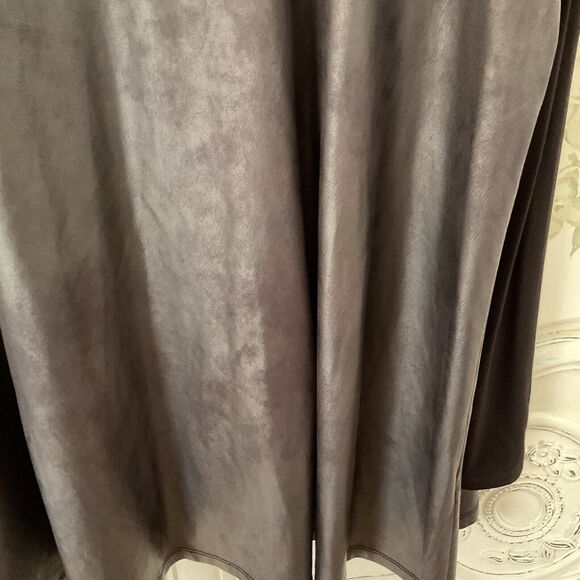 Vince Camuto Black Open Front Lightweight Cardigan Top, Size S - Picture 9 of 11